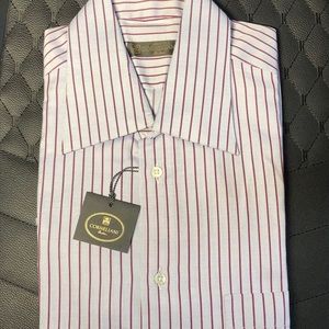 NWT $460 Corneliani 15.75 Shirt Large